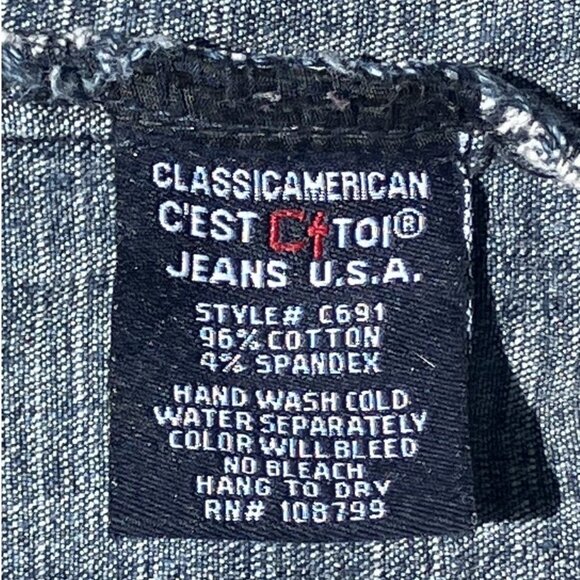 C'est Toi Denim Jacket - Picture 5 of 8